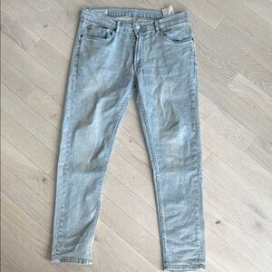 Zara Slim Fit Jeans Size 36 Light Wash